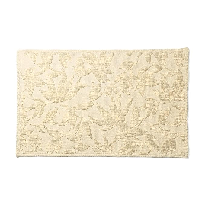 100% Cotton Handloom Jacquard Bathmat