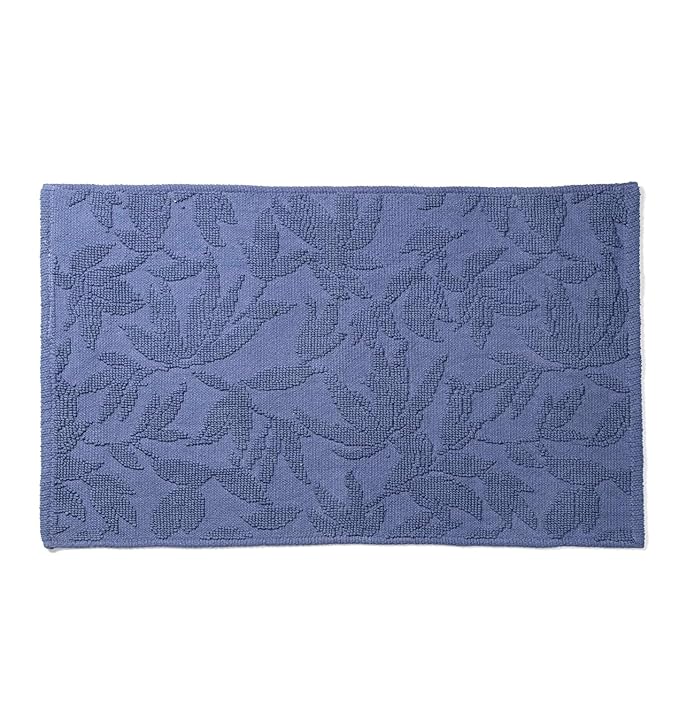 100% Cotton Handloom Jacquard Bathmat