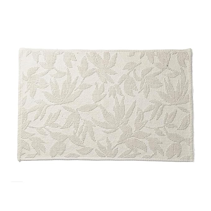 100% Cotton Handloom Jacquard Bathmat