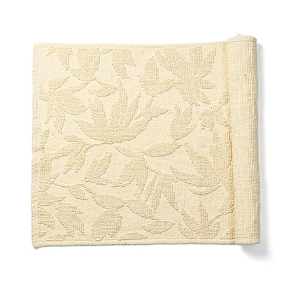 100% Cotton Handloom Jacquard Bathmat